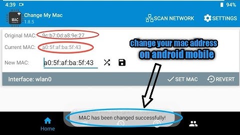 HOW TO Change MAC Address on Any Android in 2020