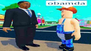 I MET OBAMA IN ROBLOX