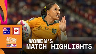 BATTLE for top spot 🔝 | Australia v Canada | HSBC SVNS Hong Kong 2026 | Match Highlights