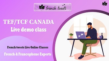 TEF/TCF CANADA Live demo class I French & francophone experts I French tweet
