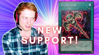 Archfiend Staff of Despair Review! | New Yu-Gi-Oh! Blazing Vortex Archfiend Support
