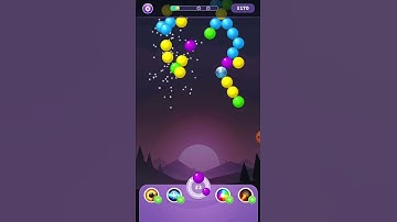 Bubble Shooter Rainbow #96 || #shorts #game