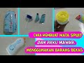 Cara membuat mata spuit dan paku mawar dari barang bekas hasilnya mantap | how to make spuit cake