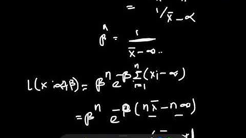 Method of Maximum Likelihood - Problem 2(Part 3)