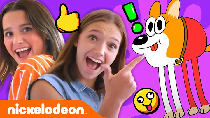 Jayden Bartels & Annie LeBlanc Make a Cartoon!  Ex...