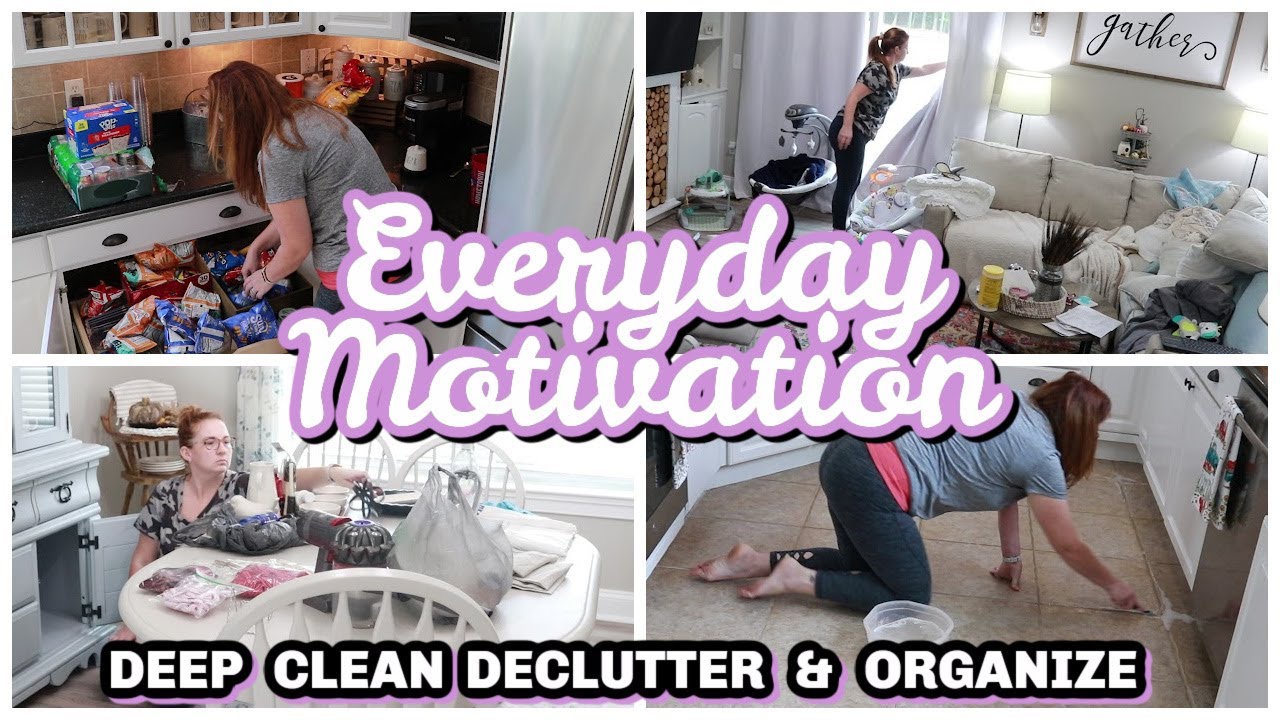 CLEAN DECLUTTER ORGANIZE WITH ME 2021 | EXTREME WHOLE HOUSE CLEANING ...