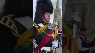 Med Pipes And Drums At Ballater