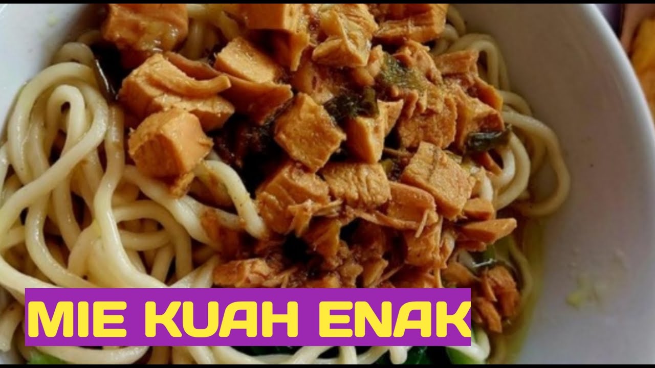 MIE KUAH SIMPLE ENAK