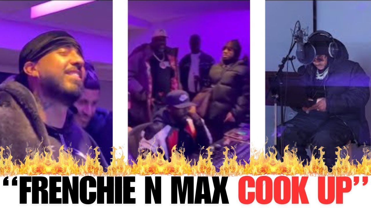Max B & French Montana Back in the Studio Cooking Up A New Banger!🗽🔥 ...
