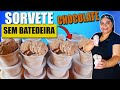 Sorvete Caseiro de LIQUIDIFICADOR de Chocolate | FAÇA E VENDA MUITO !