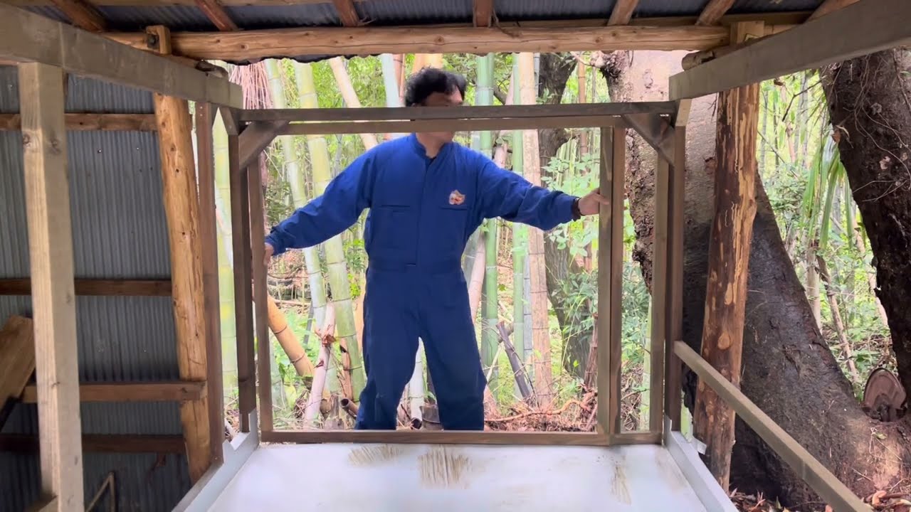 鶏小屋作り 後編