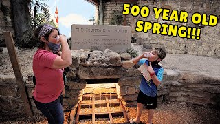 THINGS TO DO in ST. AUGUSTINE, FLORIDA with KIDS | Fountain of Youth | Florida Water Tours...