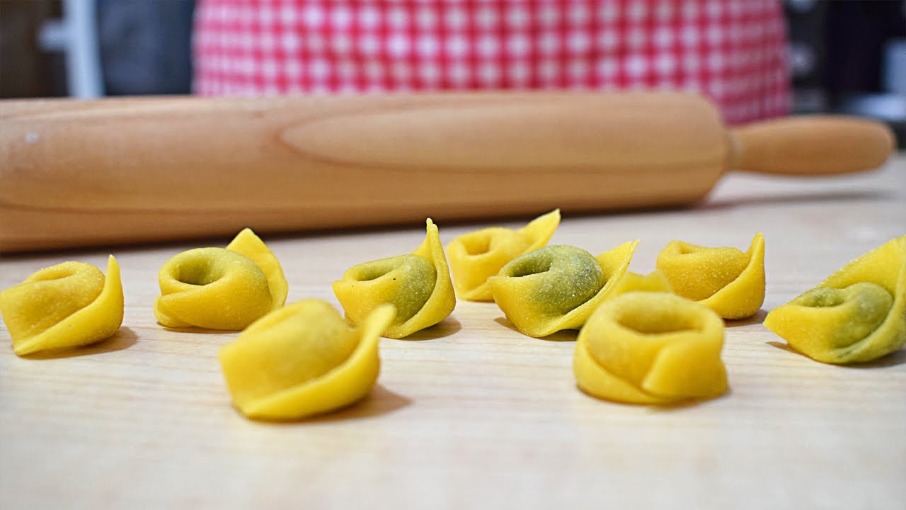 Najbolji domaći tortelini, kako napraviti torteline - Tortellini freschi fatti in casa due ripieni
