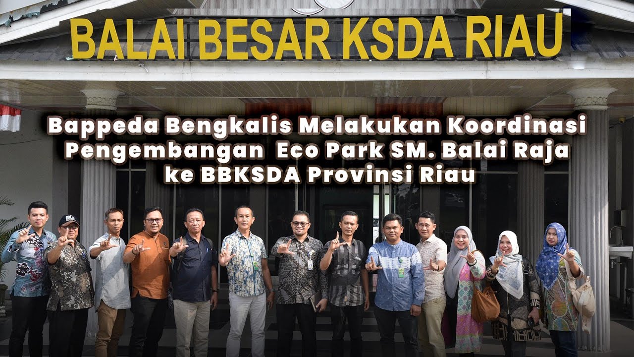 Bappeda Bengkalis Melakukan Koordinasi Pengembangan Eco Park SM. Balai ...