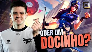 Jogar de CAITLYN é torcer para o time inimigo fazer ZHONYAS! 🧁