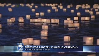 Preparations underway for Lantern Floating ceremony