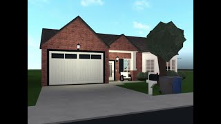 Roblox Bloxburg Single Story Suburban House 58k (no large plot)