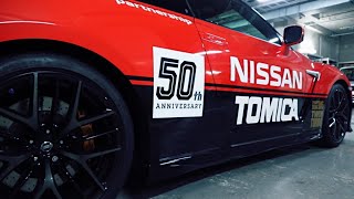 【トミカ50周年】 「日産 GT-R」  トミカ50周年記念デザインラッピング