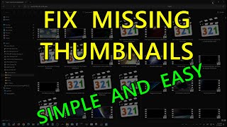 Fix Missing Thumbnail Preview Windows 10 & 11 by Blender Rookie 544 views 3 months ago 2 minutes, 56 seconds