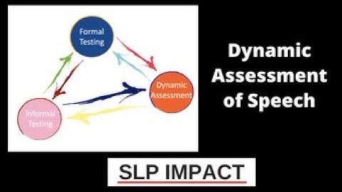 Dynamic Assessment for Speech