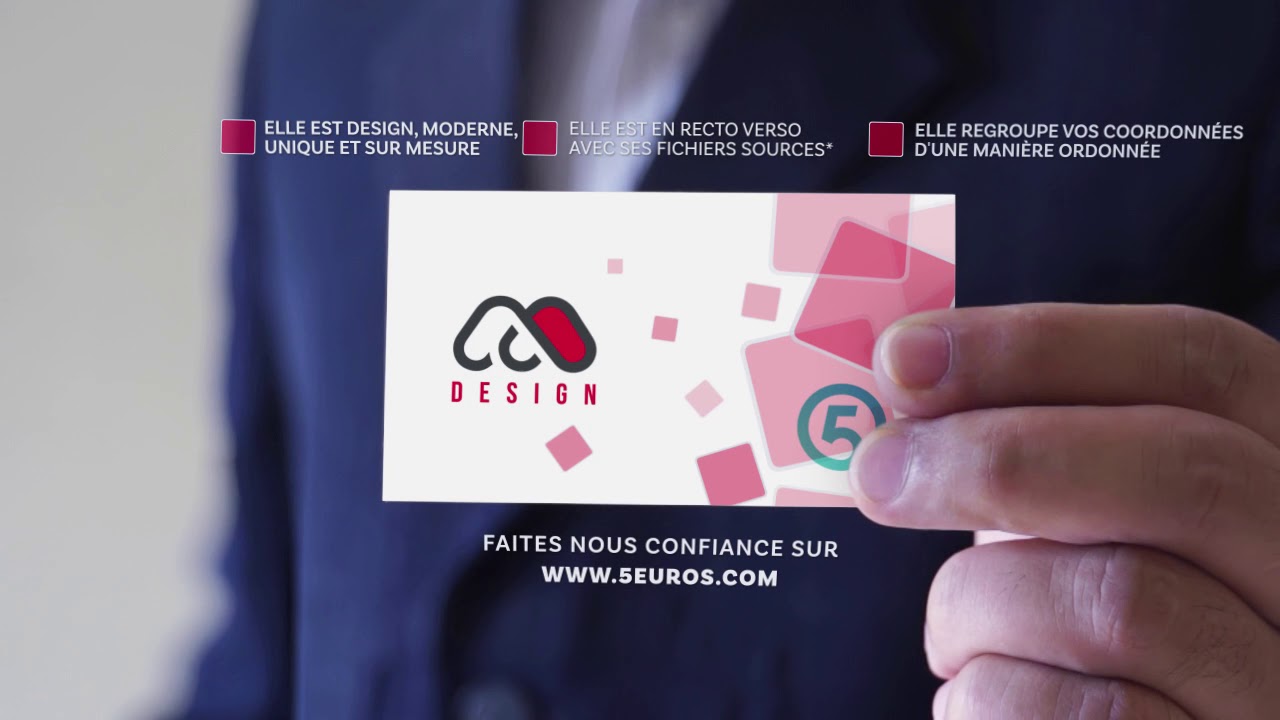 créer votre Carte de Visite Design et sur mesure