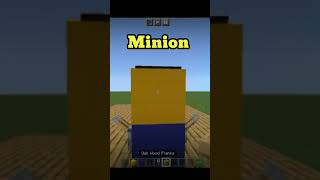 Minecraft: Minion | #shorts #minecraft