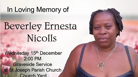 A Service of Thanksgiving for the Life of Beverley...