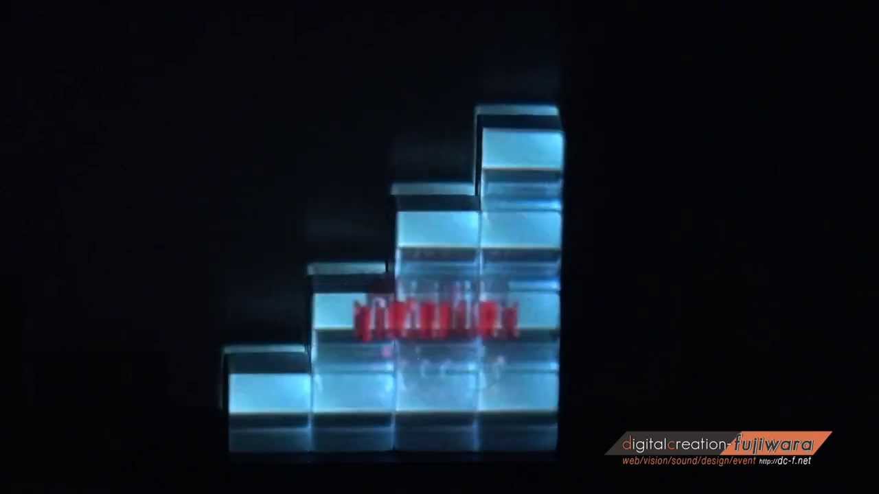 Projection Mapping DEMO 05 3D CUBE - YouTube