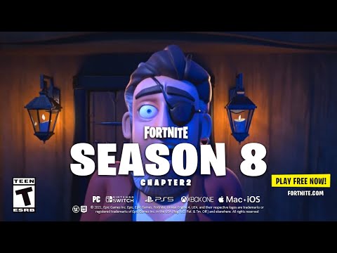 Video: Epic Ispušta Novi Teaser Fortnite Season 8 S Gusarskom Temom