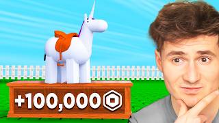 I did a YARD SALE in Roblox.