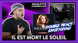 First Time Hearing Il est mort le soleil Nicoletta & Marina Kaye Double React! | Dereck Reacts