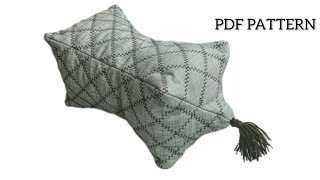 Quick and Easy Decorative Neck Pillow Tutorial | Perfect Christmas Gift! @OwlByMytko