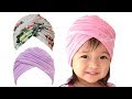 Criss-Cross Turban Hat Baby - Twisted Turban Hat Sewing Pattern