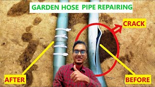 Garden Hose Pipe REPAIRING Without GLUE and TAPE || #NylonCableTies