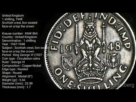 United Kingdom 1 shilling 1948