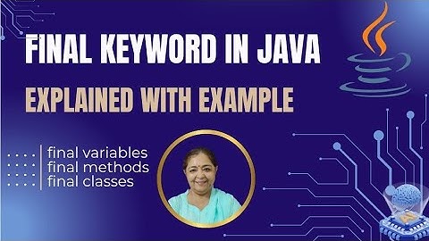 final keyword in Java #viralvideo #java #javaprogram #javaclasses #education #exam