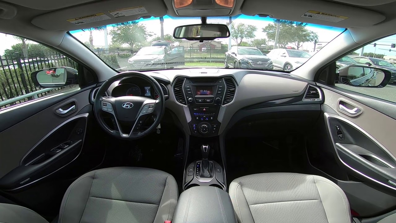 2014 Hyundai Santa Fe Sport Interior