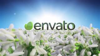 Spring Flowers Logo Sting - After Effects Template