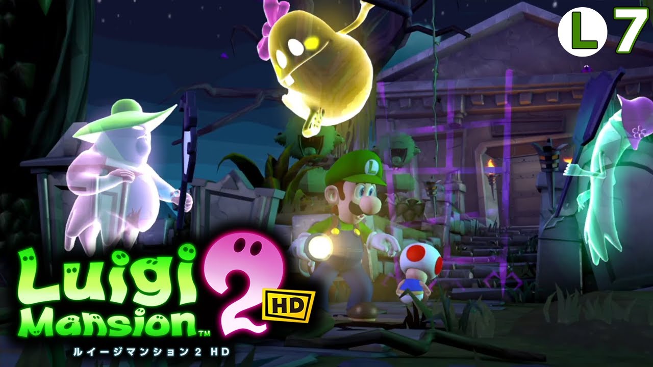 完全初見で挑むルイージマンション2 HD！ホラゲーなんて怖くない!! #7【ぽんすけ】