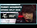 Funny Moments - LCK Spring Split 2020 - Second Round Robin & Playoffs