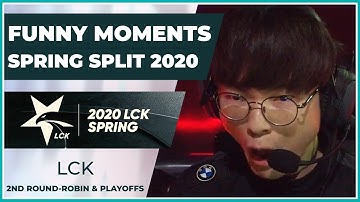 Funny Moments - Korea Spring Split 2020 - Second Round Robin & Playoffs
