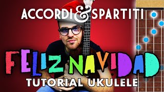 FELIZ NAVIDAD Tutorial Ukulele!