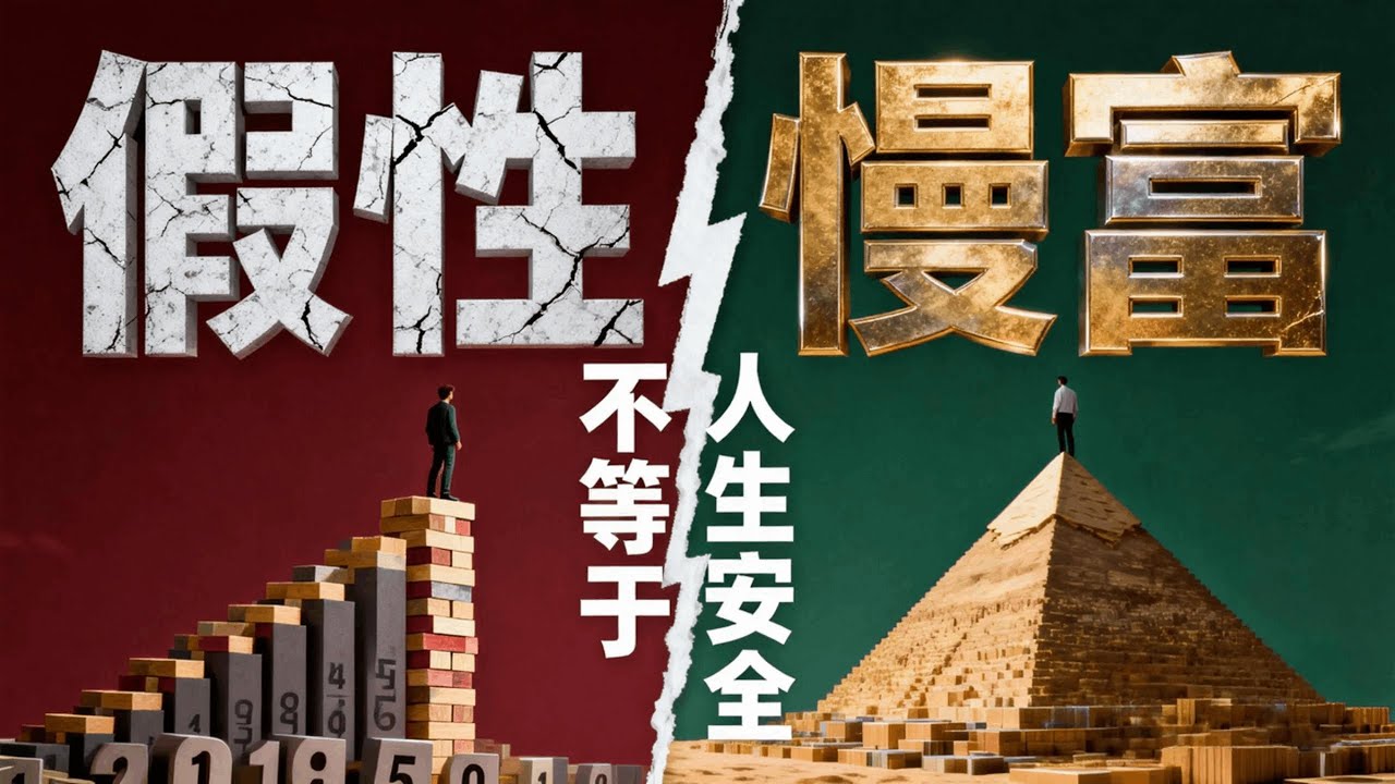 《不是窮，是被設計成一直不富》EP6｜慢富 = 人生操作系統——從假性變富，到結構性安全