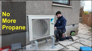 Aberdeenshire Heat Pump Odyssey Part 2: Installation, and First Run Impressions