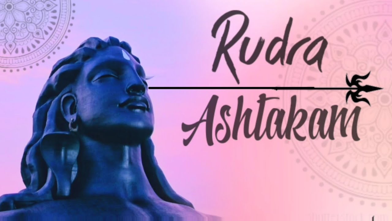 Shiva Rudrashtakam Stotram With Lyrics Powerful Stuti of Lord Shiva Aryan  Agam