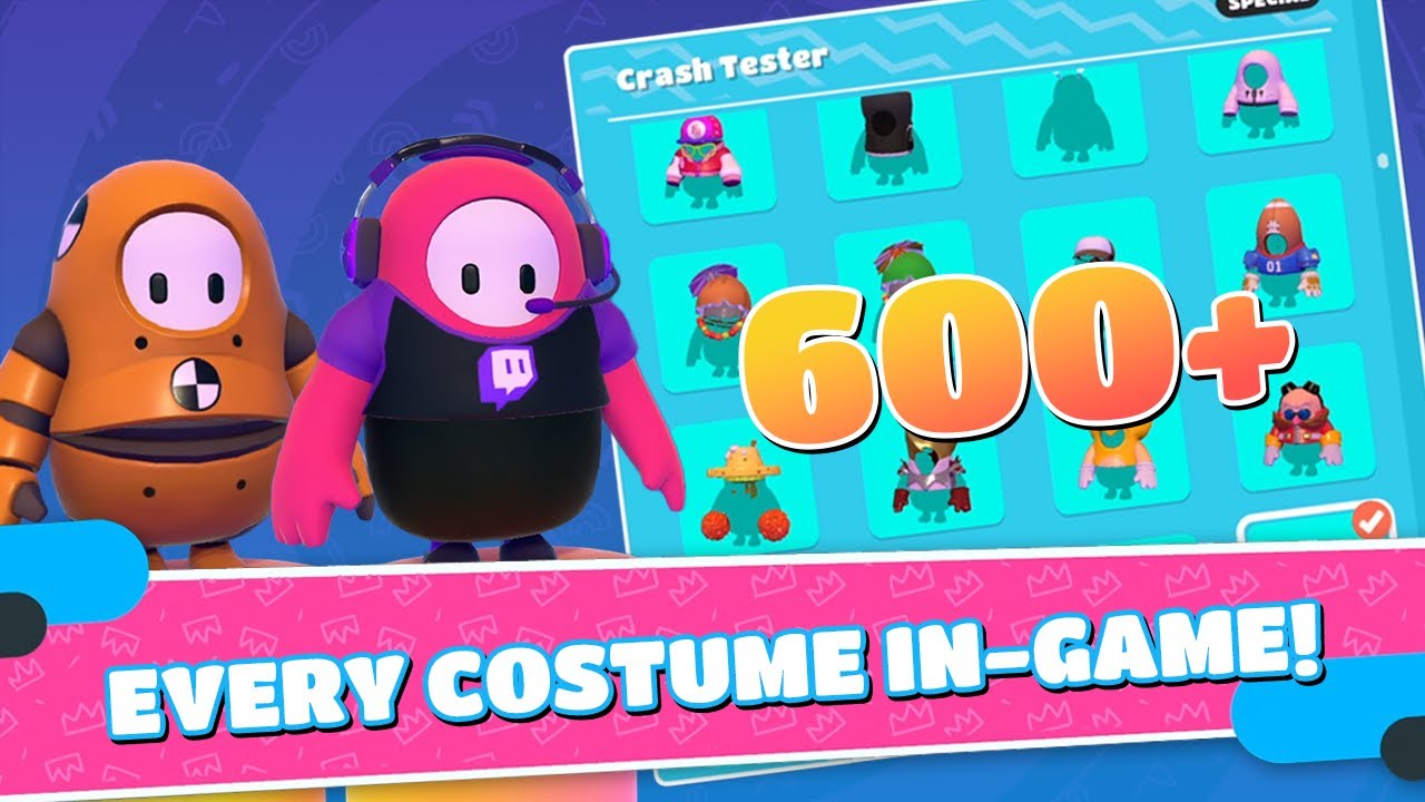 EVERY FALL GUYS COSTUME IN-GAME! 😲👀 (S1 - F2P S1) - YouTube