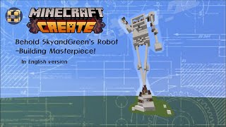 Learn to Build Robots in Minecraft Create Mod (English Version)