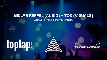 Niklas Reppel (Audio) + Tod (Visuals) @ Algorave by Toplap Barcelona