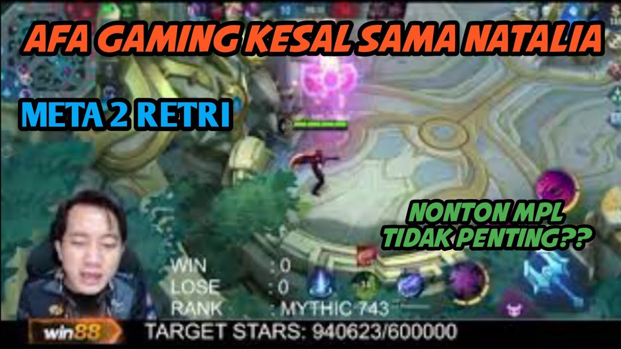 AFA GAMING MARAH MARAH SAMA NATALIA