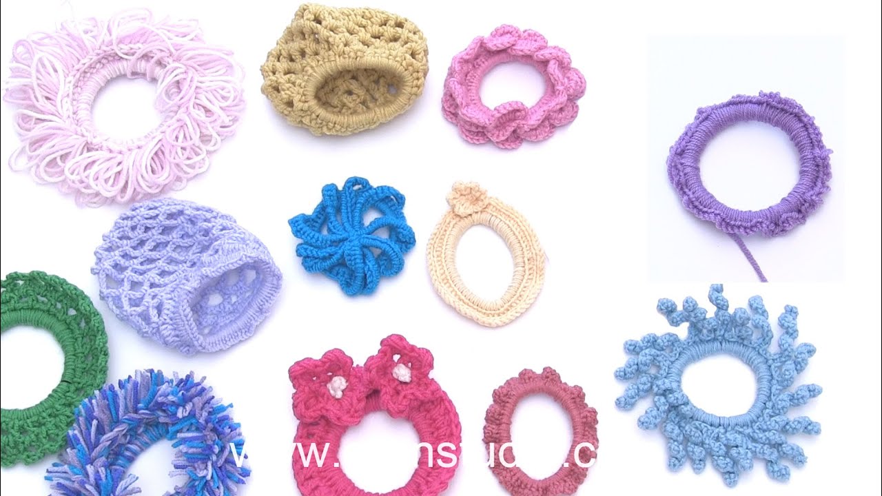 How to decorate hair ties YouTube